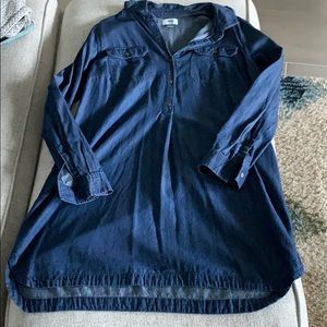 Denim dress